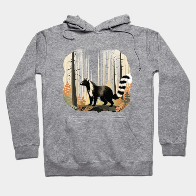 Skunk Hoodie by zooleisurelife